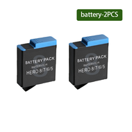 Puantes AHDBT-801 แบตเตอรี่ + 3 ช่อง USB fast charger จับคู่กับ Gropro Hero 5/6/7/8 กล้องกีฬา