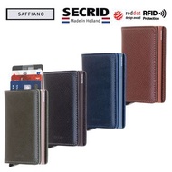 荷蘭SECRID RFID智能防盜Slimwallet真皮銀包 - Saffiano