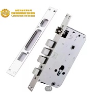 6068 digital lock Stainless Steel Latch Mortise Door Lock Body / Security handle door lockcase
