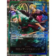 ONE PIECE Card ST12-001 Roronoa Zoro & Sanji SR