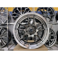 NEW SPORT RIM 17 INCH RM1680 4PC RIM CIVIC X50 CX5 WRV HRV CAMRY BBS (KENA BELI 2TIME 1PAY 1PC 1BOX 