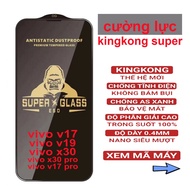 Vivo V17 / V17 PRO / V19 / X30 / X30 PRO tempered glass (box 28) KiINGKONG 4D FULL screen protector