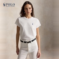 Polo Ralph Lauren เสื้อยืดผู้หญิง รุ่น WMPOKNINCU21272 สีขาว
