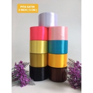 2 INCH SATIN RIBBON 5 CM SATIN RIBBON/ DECORATIVE RIBBON/ GIFT RIBBON