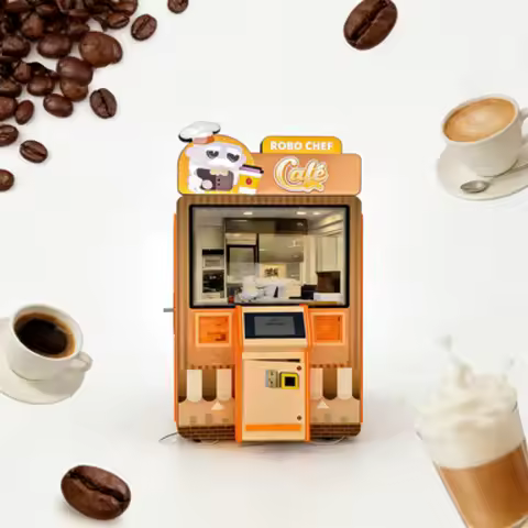 Customized Automatic Coffee Vending Machine Fully Automatic Coffee Vending Machine Coffee Automatic