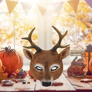 Crazy Elk Animal Half  Costume Half Face Cosplay Costumes Unisex Props Animal
