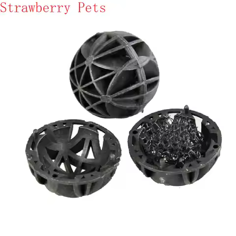 10/20/50/100Pcs/lot 16mm Aquarium Filter Bio Balls Portable Wet Dry Cotton For Air Pump Clean Fish T