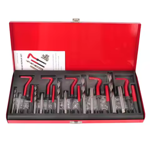 Car Tools Thread Repair Tool Kit 88/131 pcs M5 M6 M8 M10 M12 Car Accessories Engine Block Restoring 