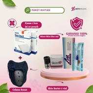 Paket Perawatan Luka & Pasca Sunat – Skin Glue 1ml + Skin Barrier + Kassa Steril + Celana Sunat
