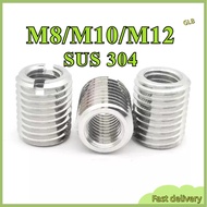 [New Arrival] Screw Converter Threaded Insert for Metal 304 Stainless Steel Inside Outside Thread / 