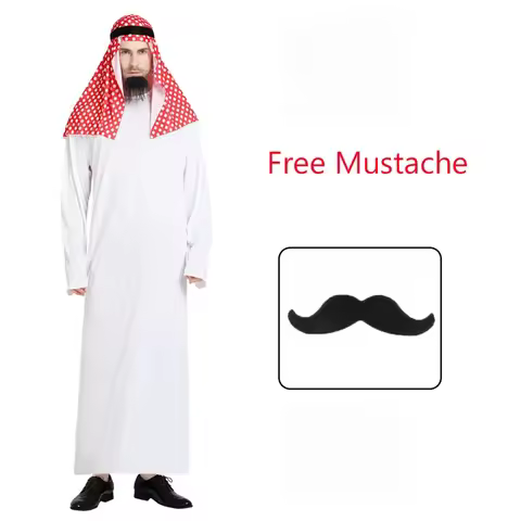 Fantasia Adulto Prince Arabian Arab Costume Men Middle East Ali Baba Sheik Costumes Halloween Purim 