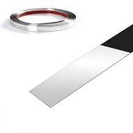 12 Meter List Plat Strip Mirror / List Dinding / Strip Mirror Gold Stainless Steel / 3D Berperekat C