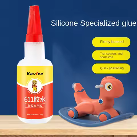 Silicone Special Glue After Solidification Can Also Be Bonded Soft TPU TPR TPE PVC High-strength Bon