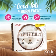 [Bundle of 4] Xndo Coconut Oil Extract Powder 30S- Boost metabolism | Burn fats | Prolong satiety