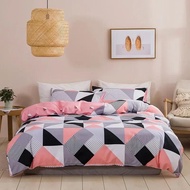 cod Geometric Soft Queen Duvet Cover Set King Size Soft Comfortable Double Bedding Set 220x240 Comfo