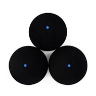 Natural Black Rubber Squash Ball Blue Dot Squash Balls Training Speed Sport Beginner Bola Squash Bal