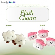 EZLink/Transportation Card Plush Charm Keychain - echarm.sg