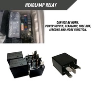 1PC Car 4 Pin Relay Head Lamp Air Cond Fan 12v 4 Pin Relay