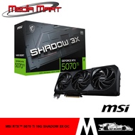 MSI RTX 5070TI SHADOW 3X OC 16G D7 GAMING GRAPHICS CARD