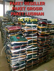 PAKET USAHA | PROMO KAOS NEVADA LUSINAN [ ISI 12 PCS ] | KAOS PRIA DISTRO | GROSIR KAOS | KAOS DISTR