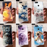 Casing For Honor 7X BND-L21 BND-L22 Huawei Mate SE BND-L24 BND-L34 Aesthetic Luxury Cute Cool Transp