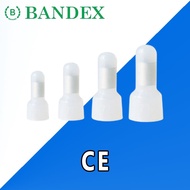CE-1 CE-2 CE-5 CE-8 Hat-Shaped Cable Connector ′BANDEX′′ (100PCS/BAG) **Sold In Packs Of 100**