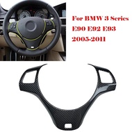 &best& For BMW 3 Series E90 E92 E93 335i 330D 325i 330i Car Carbon Fiber Interior Steering Wheel Tri