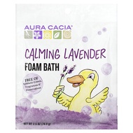 Aura Cacia, Calming Foam Bath, Lavender, 2.5 oz (70.9 g)
