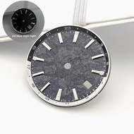 NH34 Dial GS Case Mechanical Watch Dial Chi Circle Modification GS Diving Watch Dial Ice Blue Lumino