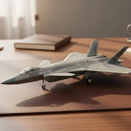Glue-No-Glue Assembly J-20 Fighter Jet Model Detailed Model Interlocking Airplane Kit Opening Missil
