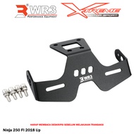 Motorcycle License Plate Holder Tail/ WR3 New Ninja 250 FI 2018 New KLE 500 Aluminum/