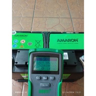 (USED, 12 month warranty) AMARON DIN80 (MF) - 80AH - Car Battery - FORD Ranger 3.2, MERCEDES w204, VOLVO s40