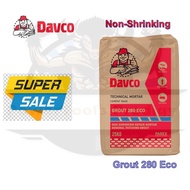 DAVCO 280 ECO GROUT 25KG/ NON SHRINKING GROUT