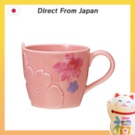STARBUCKS SAKURA2024 Mug Flower Emboss 355ml [Direct from Japan]