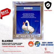 RAMBO - RAMUAN JUMBO - Suplemen Unggas ( BROILER, ITIK, BEBEK, ENTOK,