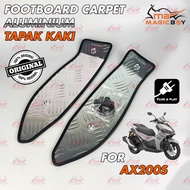 Magic Boy QJ Motor AX200S Footboard Carpet Aluminium Tapak Kaki