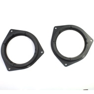 FDXGYH 2 Pcs 6.5-Inch Auto Car Fit ABS Speaker Spacers Car Stereo Speaker Spacer Adaptor Ring Mounti
