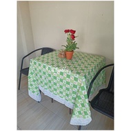 SQUARE DINING TABLE CLOTH / WATERPROOF TABLE CLOTH / IMPORTED 4K WATERPROOF SQUARE TABLE CLOTH