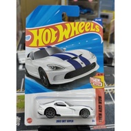 Hot Wheels 2013 SRT Viper – Then and Now 6/10 | Card 10/10 Mint