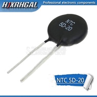 10pcs Thermistor Resistor NTC 5D-20 5D20 Thermal Resistor hjxrhgal