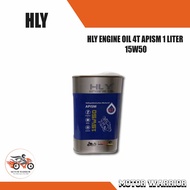 HLY ENGINE OIL 4T APISM 1 LITER 15W50