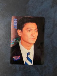 經典絕版 雙面閃 Yes Card 劉德華 Andy Lau 閃卡 閃咭  Yes卡 Yes 咭  童年回憶 舊閃卡 舊閃咭 經典閃卡 經典閃咭 雙面閃卡