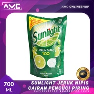 Sunlight Lime Sabun Cuci Piring Jeruk Nipis 700ml - Cairan Pencuci Piring