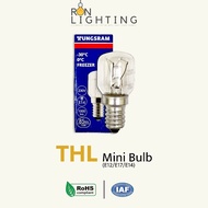 THL Tungsram E12 E14 E17 Bulb 15W Salt Lamp Screw Cap Refrigerator Light lampu Mentol Peti Sejuk Lampu Garam 雪柜灯盐灯水晶灯