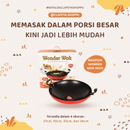 Maspion Wonder Wok Wok 27,30,33,36 CM - Wonder Wok Maslon Wok - 27 CM