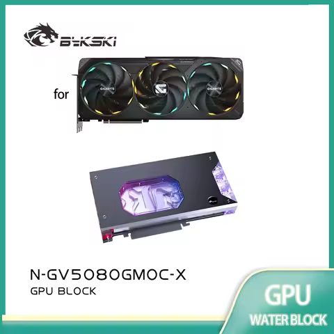 Bykski GPU Block for GIGABYTE RTX5080/5070TI Gaming / WindForce OC 16G Graphics Card PC Cooling Copp