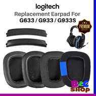 1Pair Logitech G633 G933 G635 G935 G633S G933S Headset Replacement Earpads Cushion Earpad
