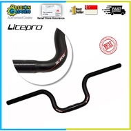 Litepro carbon fiber Stunner handlebar 25.4*580MM Bicycle M Handlebar Bike Accessories