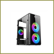 ☸ ◎ ◵ MMA MA890  Pc Case MATX Temperes Glass side Panel