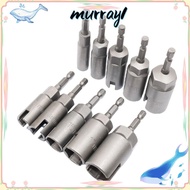 MURRAY Wing Nut Driver Slot, H10/12/14/16/18 Steel Butterfly Bolt Socket Sleeve, Professional H11/13
